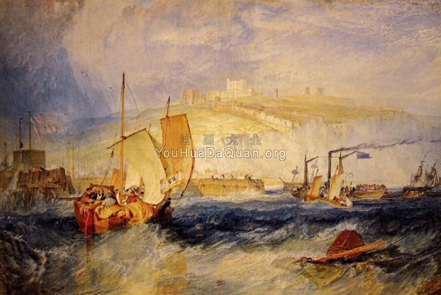 Dover Castle - 约瑟夫·玛罗德·威廉·透纳